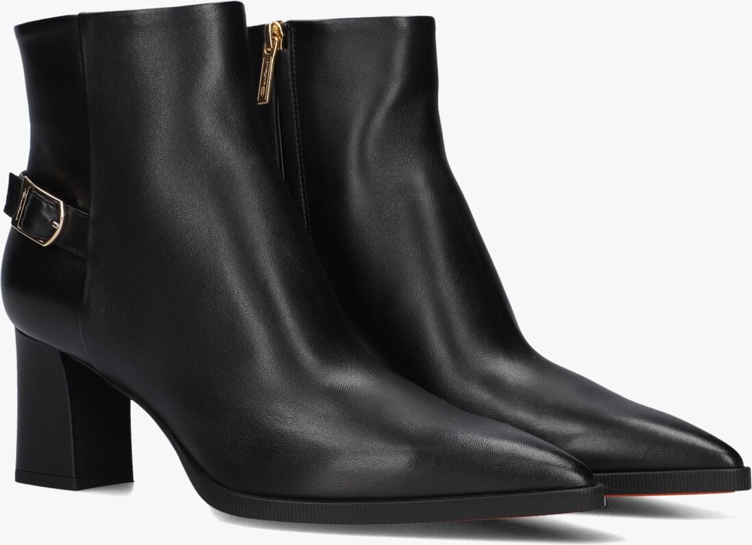 zwarte santoni enkellaarsjes 71846