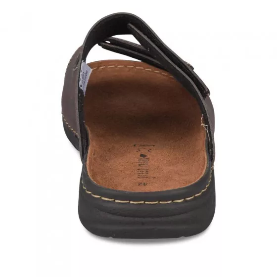 Mules MARRON GREEN RELAX