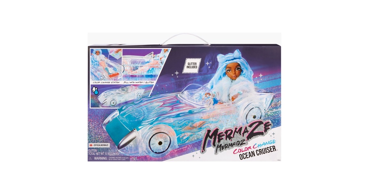 MGA EntertainmentMermaze Mermaidz - Color Change Ocean Cruiser Speelgoedvoertuig