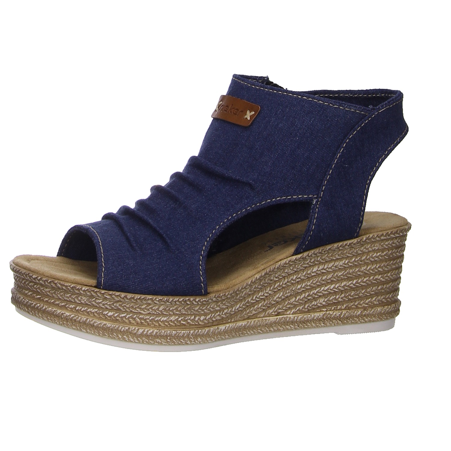 Rieker Sandaletten jeans blau