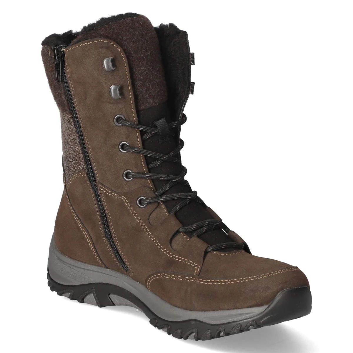 RiekerSchnürstiefel - BRAUN