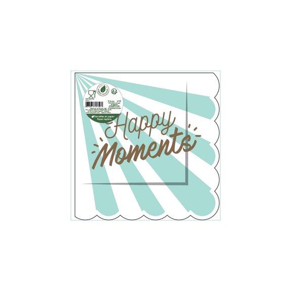 20 serviettes en papier Enterrement de vie de jeune fille et Baby Shower