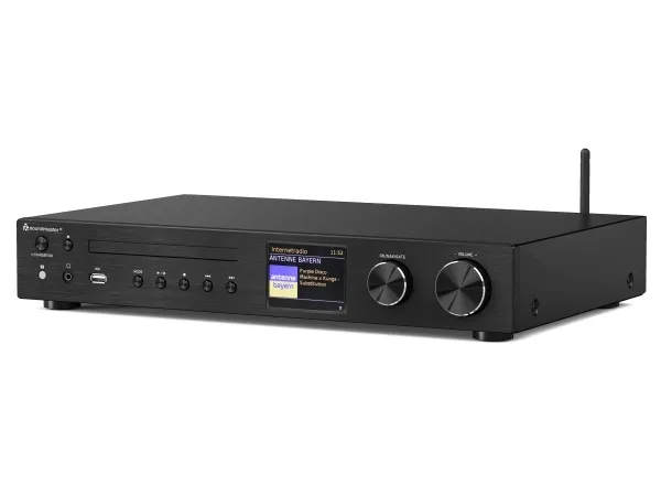 Soundmaster ICD4350SW, Analog & digital, DAB , FM, Afspiller, CD-R, CD-RW, 100 W, LCD