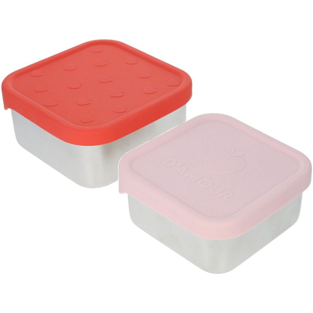 le petit souk rvs lunchbox set - appels - 2st