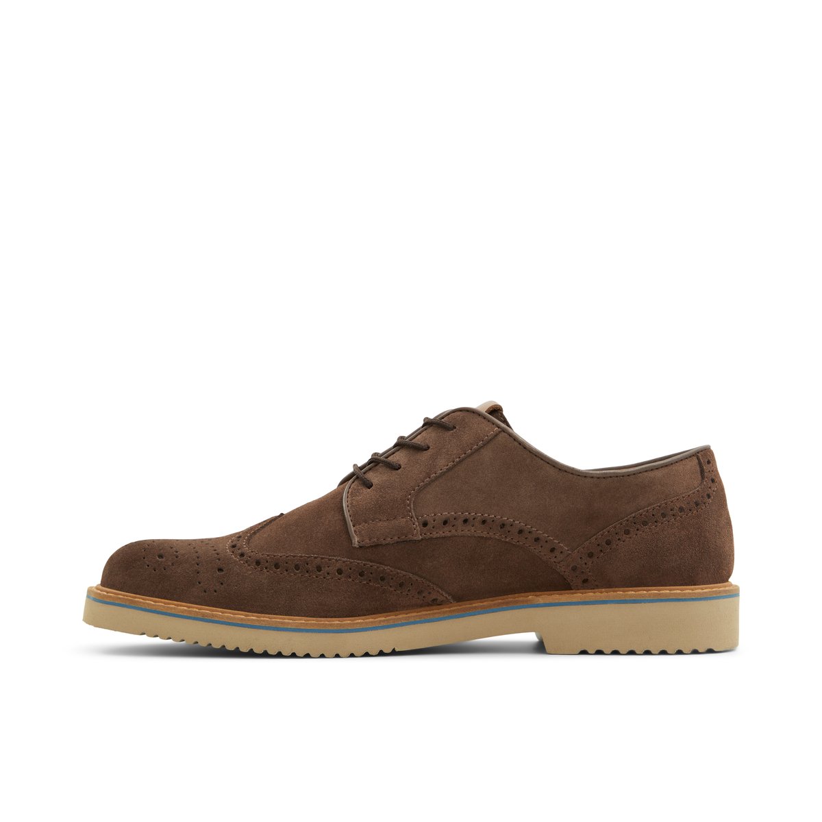 LUCA FERRI-Leonard-Chaussures habillées richelieu - Talon plat - Marron