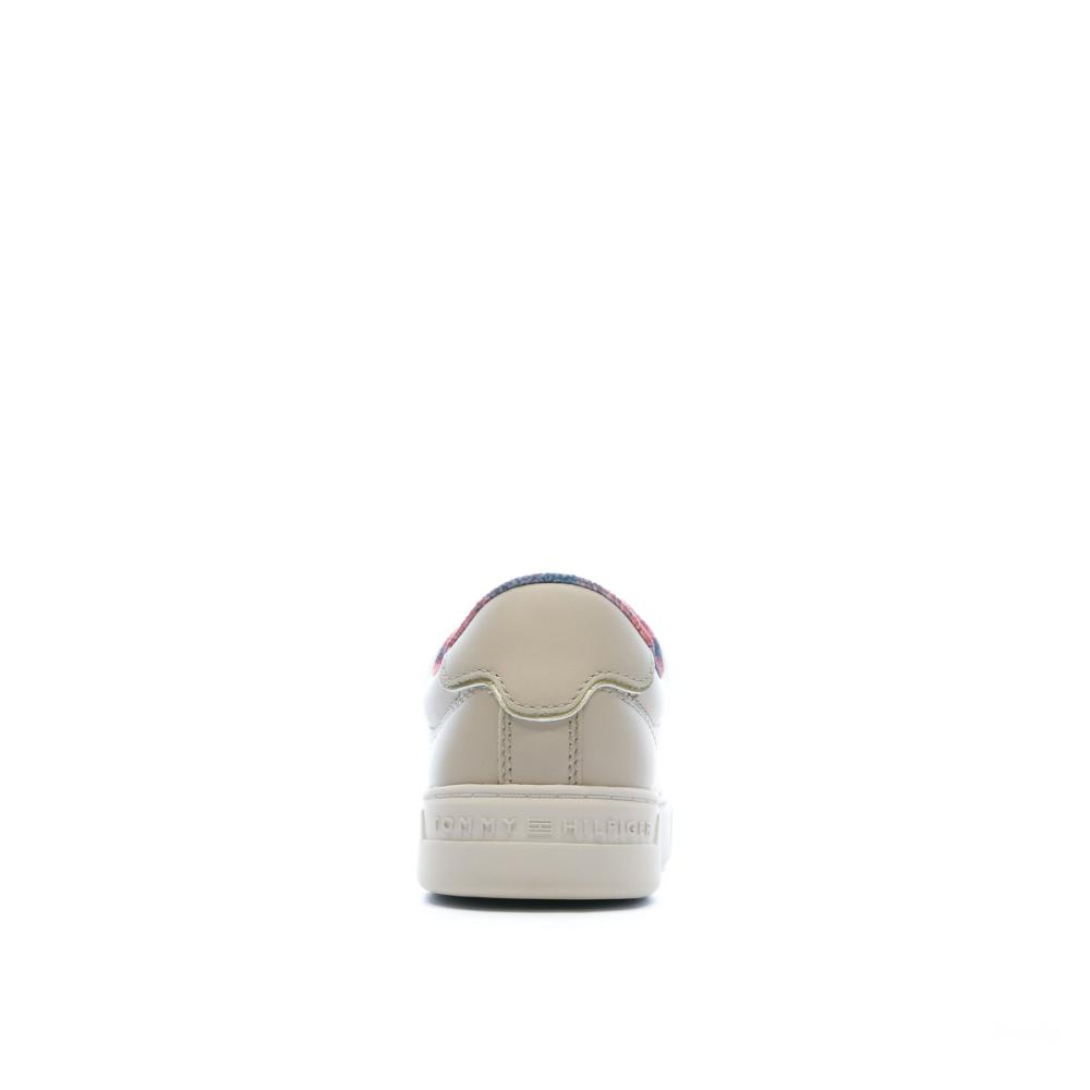 Tommy Hilfiger Baskets Marrons Femme Tommy Hilfiger Essential Court