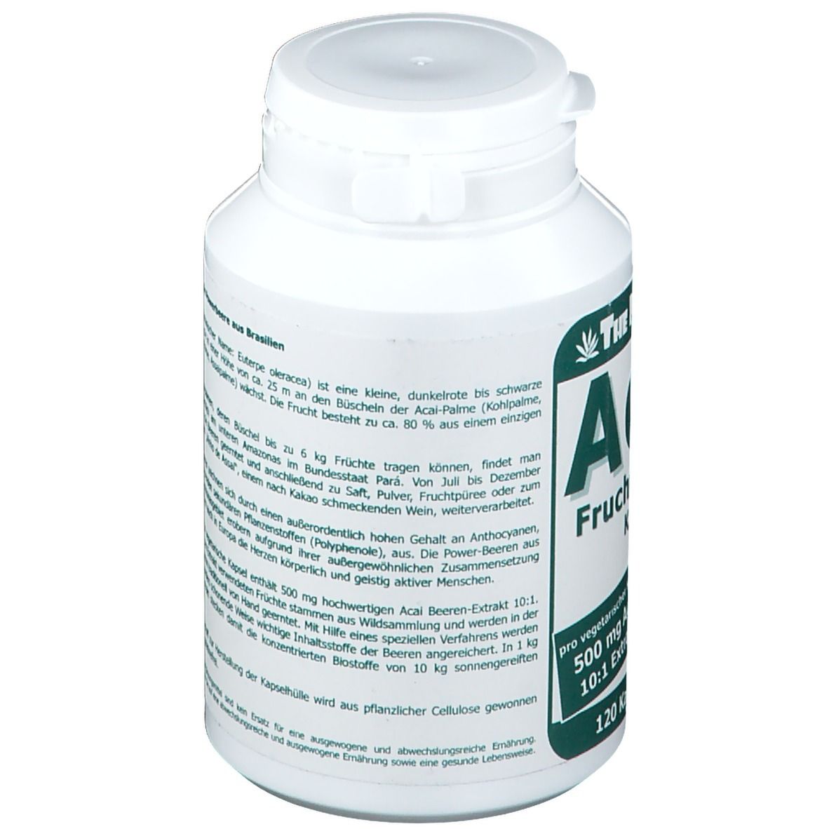 Acai Frucht Extract 500mg vegetarische Kapseln