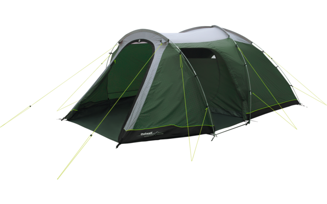 Outwell Cloud 5 Plus Kuppelzelt für 5 Personen dunkelgrün