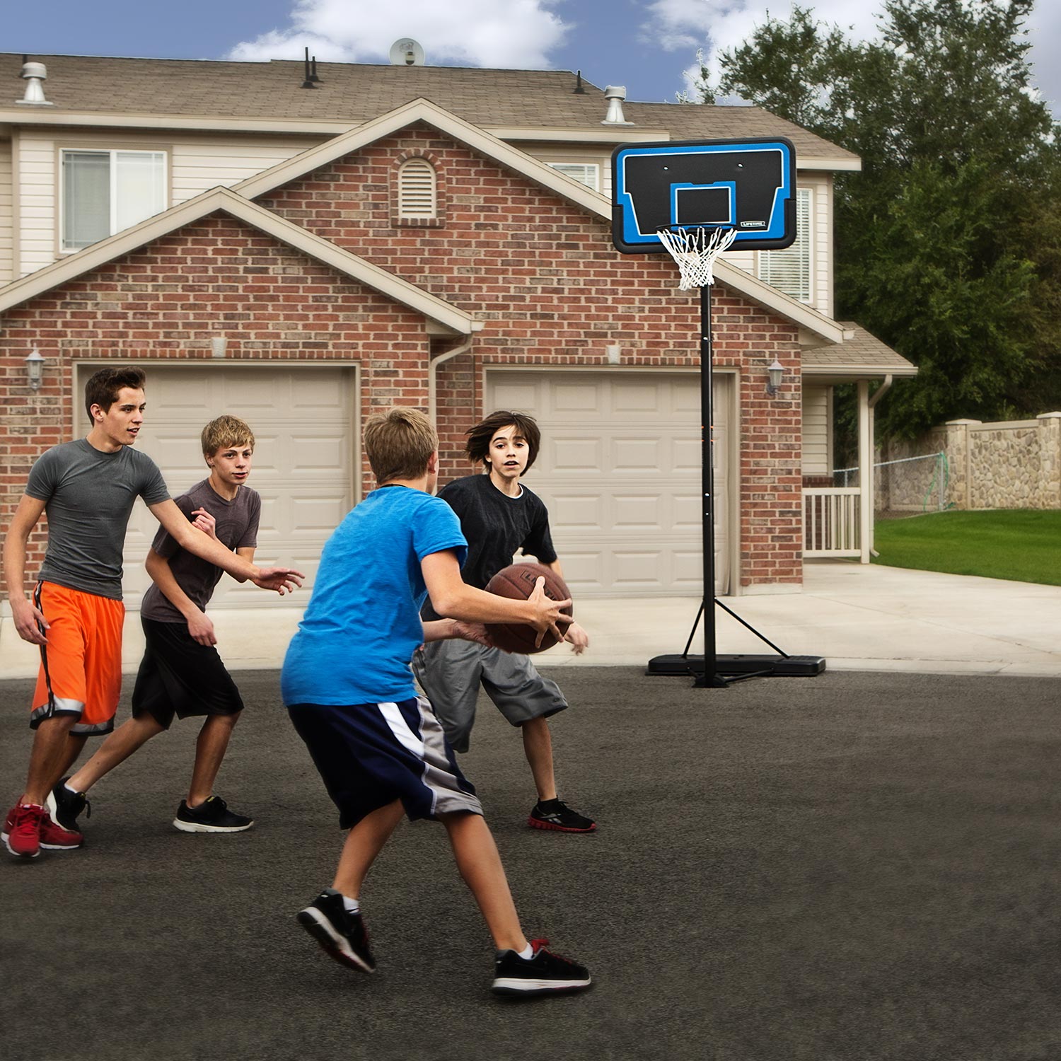 Lifetime Buzzer beater basketbal standaard