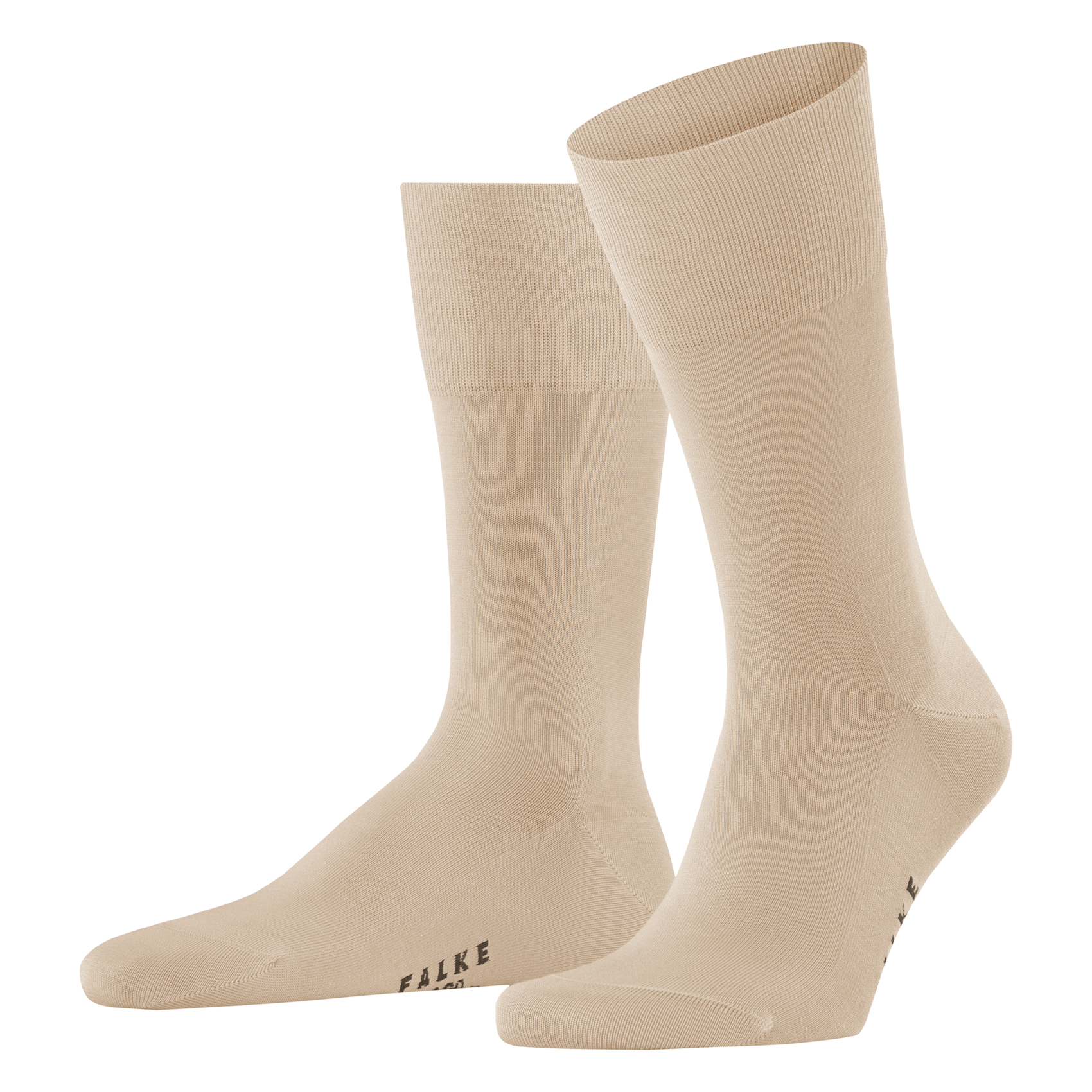 TIAGO - Chaussettes hautes en coton bio mélangé | Beige