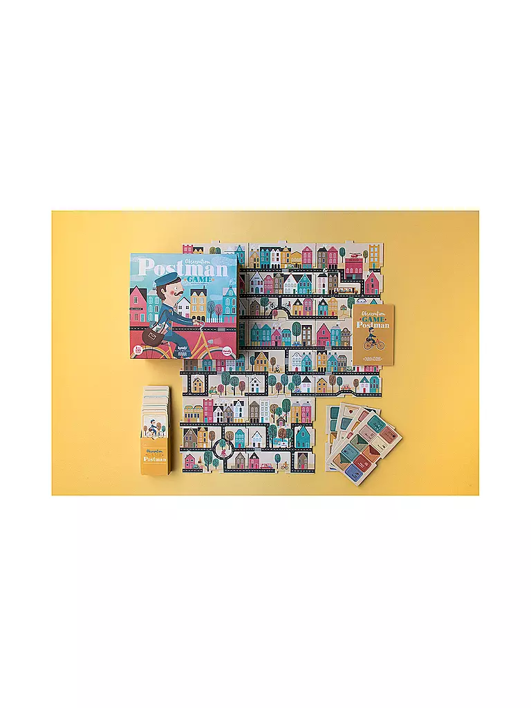 LONDJI Brettspiel POSTMAN  bunt
