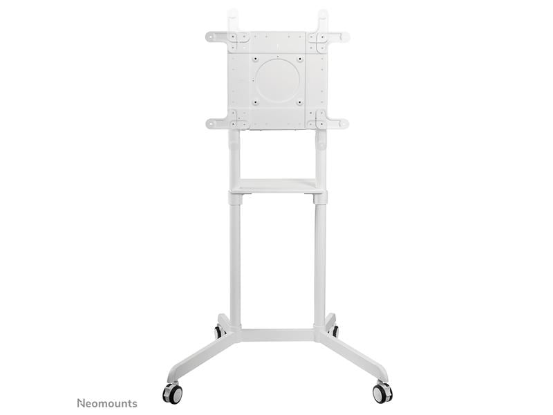 NEOMOUNTS TV-Trolley NS-M1250 Weiss Mobiler Bodenständer für Flachbild-Fernseher bis 70
