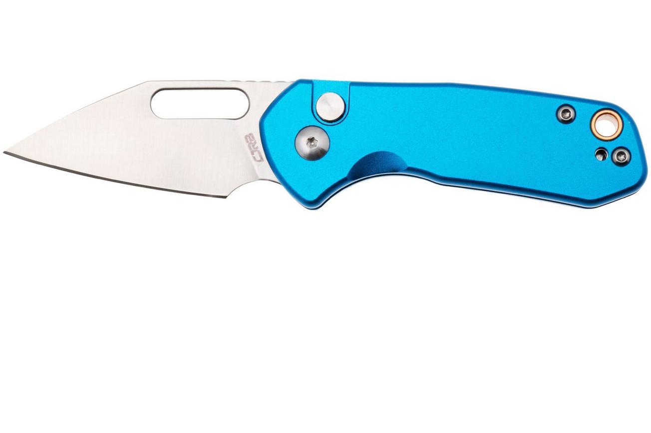 CJRB Mini Pyrite J1933-BU, Satin AR-RPM9, Blue Aluminium, zakmes