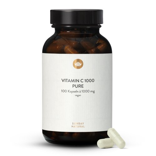 Sunday Natural Products  Vitamin C 1000 Pure
