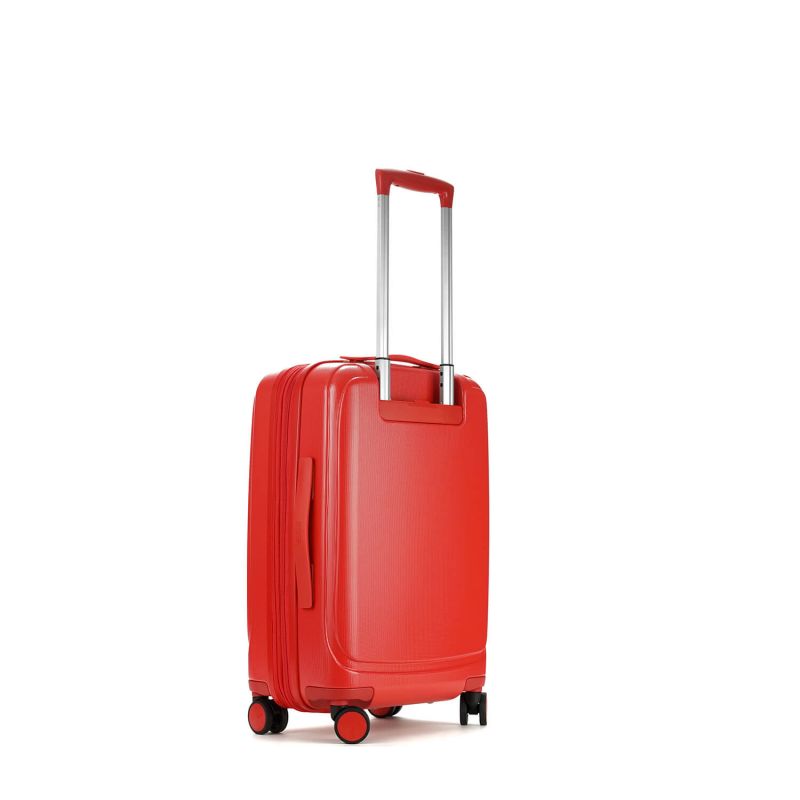 Valise cabine rigide Pure bright Extensible 55 cm Rouge vif