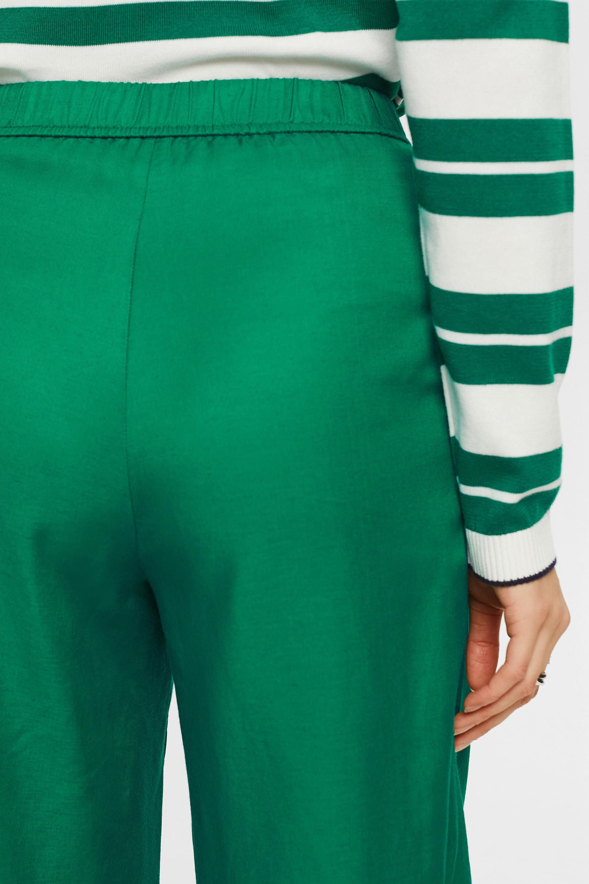 Pants woven