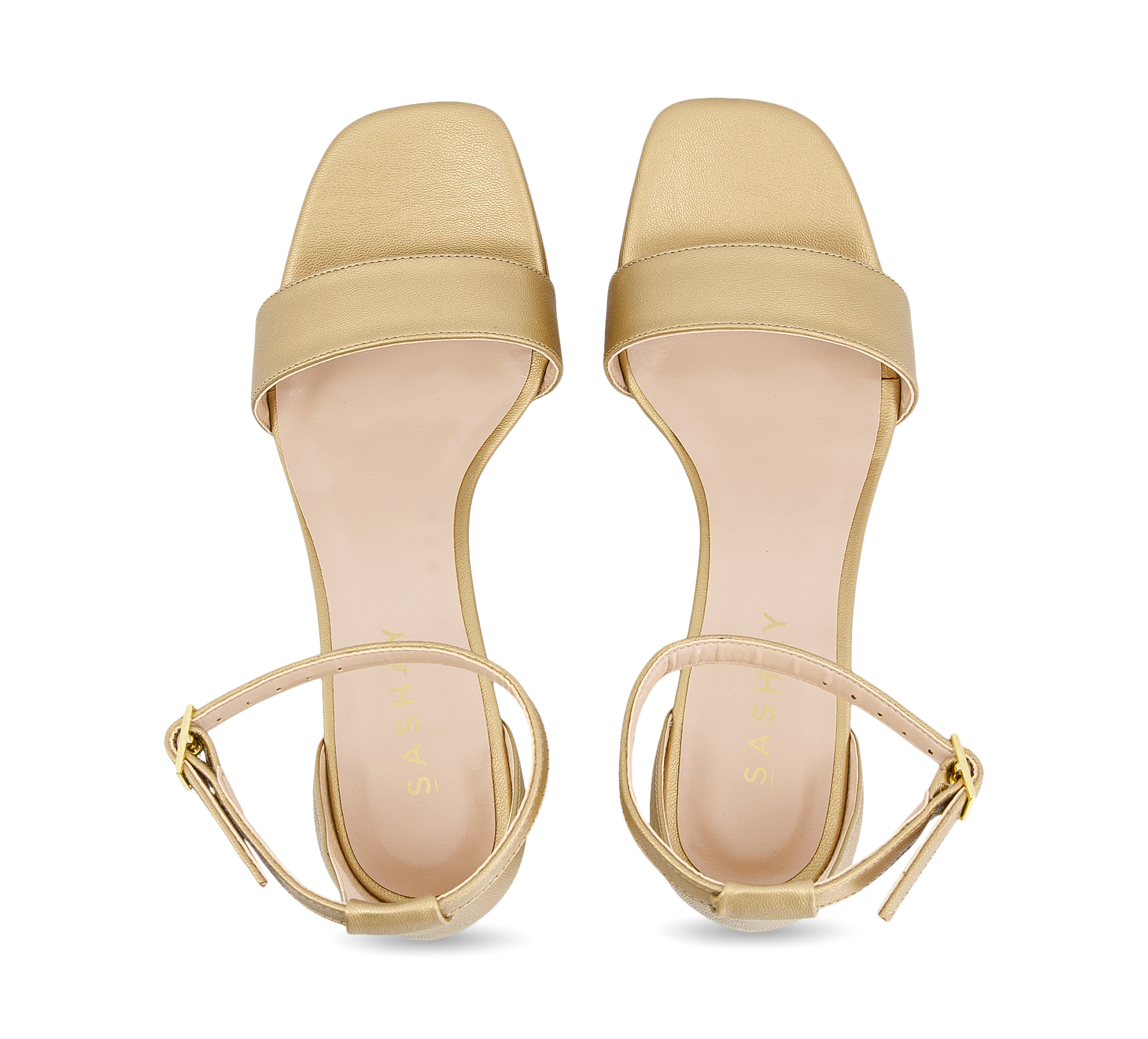 Sashay Riemchensandalen gold
