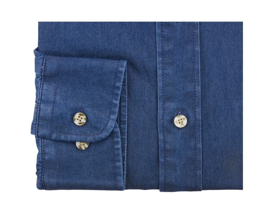 Chemise jean denim Indigo Foncé - JACQUIN
