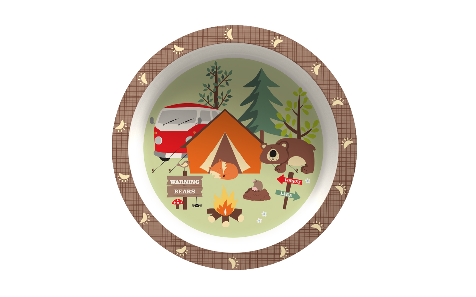 Gimex Kindergeschirr Adventure 3 teilig