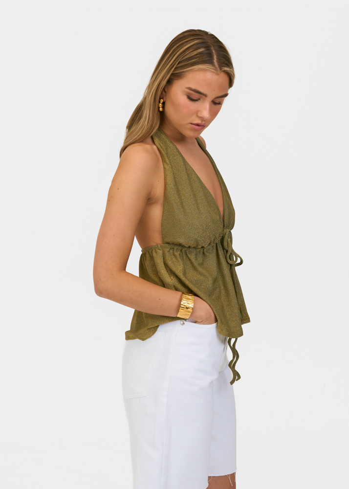Emma top groen