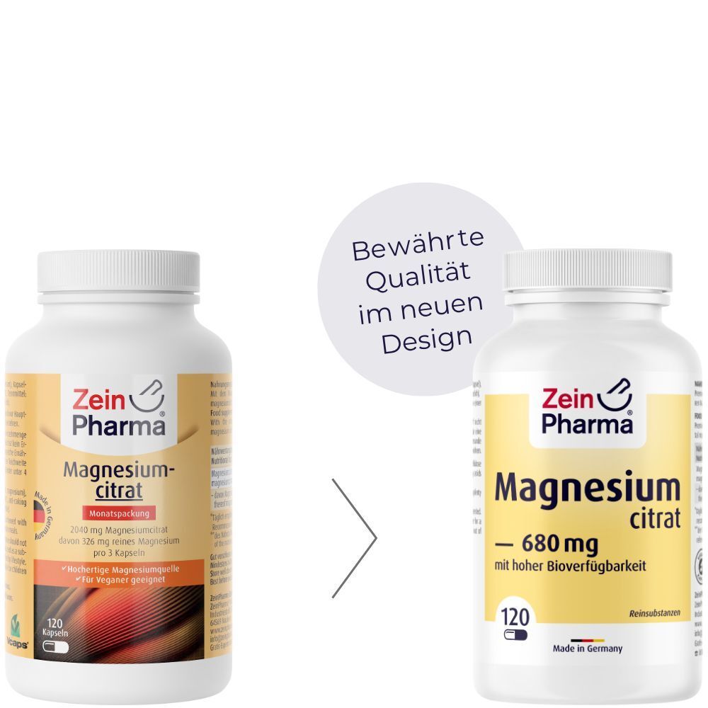 ZeinPharma® Magnesium Citrat Kapseln