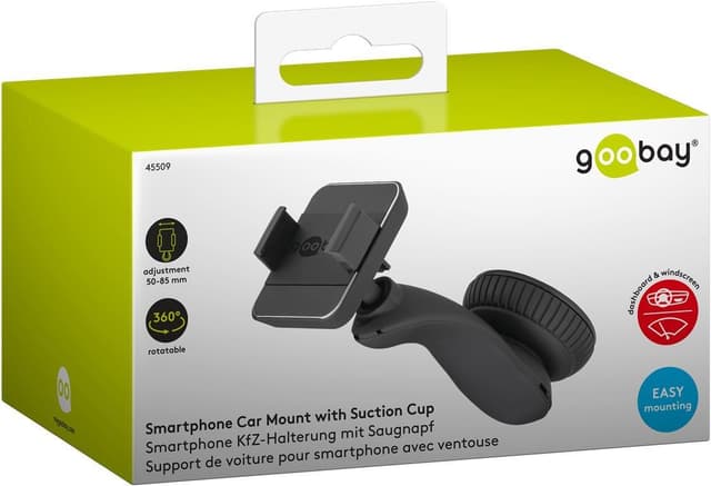 Goobay Smartphone bilholder med sugekop