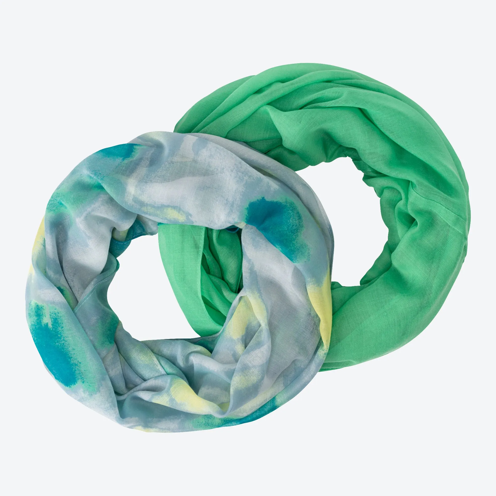 Damen-Loop-Schal, 2er-Pack