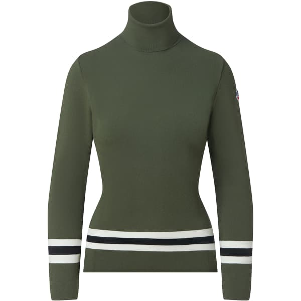 Pull FUSALP JUDITH PULL F ARMY/NEIGE