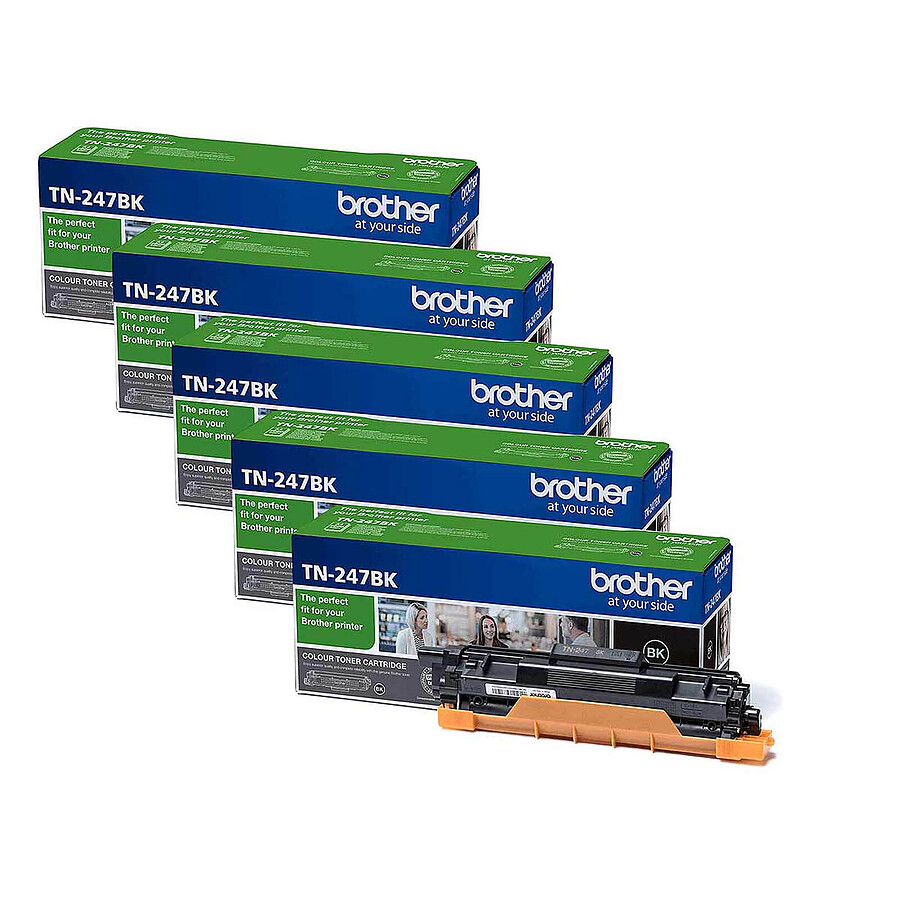 Brother TN-247 - Noir Pack x5