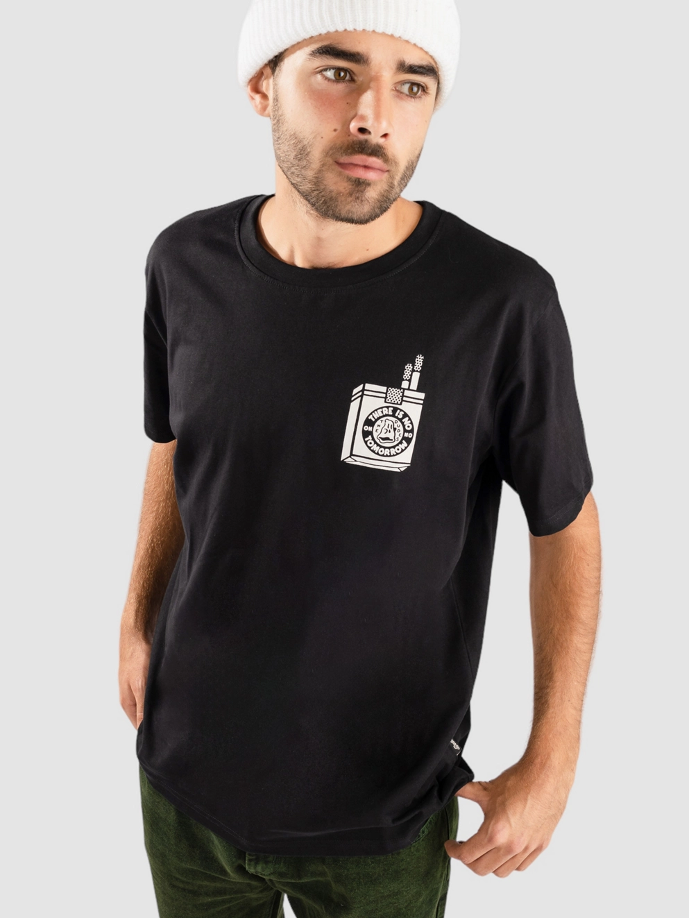The Dudes Too Short Smokes T-Shirt black