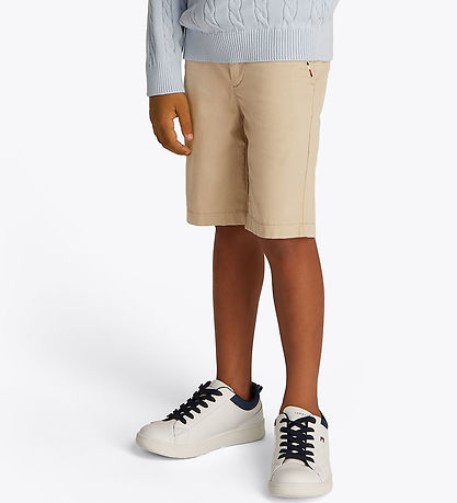 Tommy Hilfiger Shorts - Chino - Sandelholz Khaki