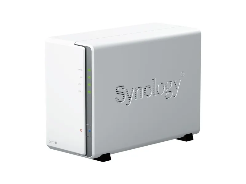 Synology Disk Station DS223J - NAS-server - SATA 6Gb/s - RAID 0, 1, JBOD - RAM 1 GB - Gigabit Ethernet - iSCSI support