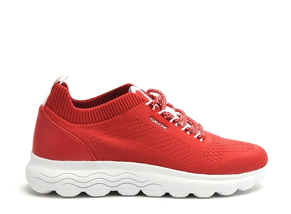 Geox basses femme d spherica  a d15nua rouge
