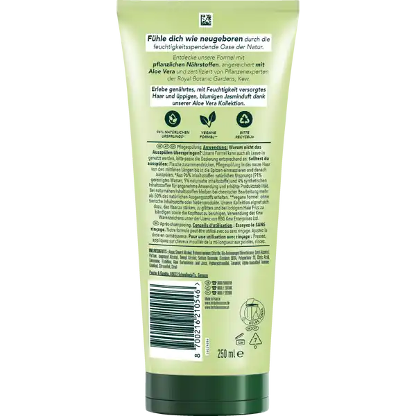 Pflegespülung Feuchtigkeit Aloe Vera