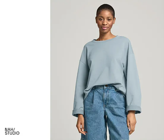 NAH/STUDIO Sweatshirt | Bio-Baumwolle