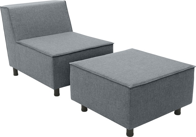 DOMO collection Sofaelement »Sonna, individuell zusammenstellbar« Einzelelemente für Terrasse, Garten und Balkon, speziell für Outdoor
