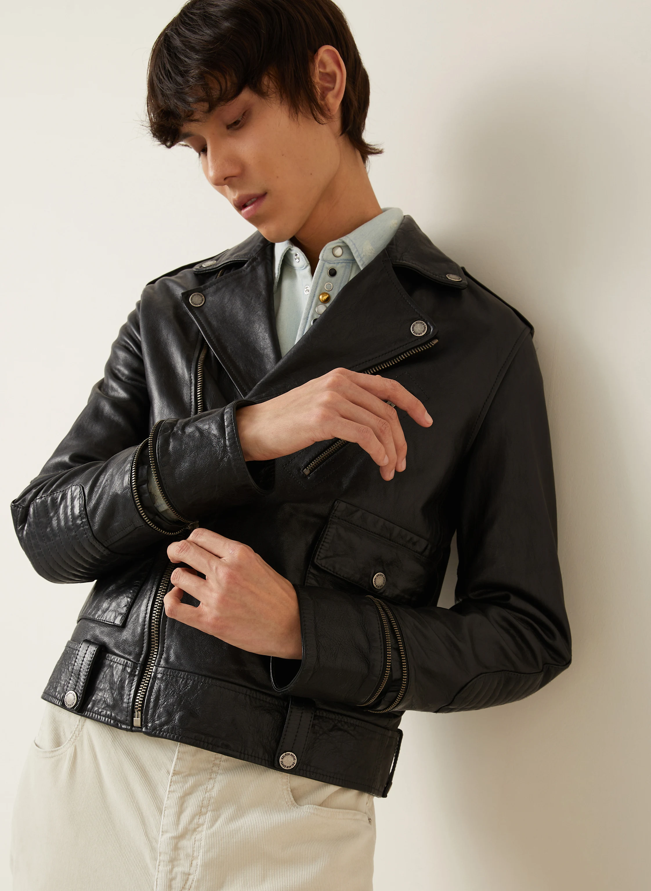 GOLDEN GOOSE Lederjacke JOURNEY