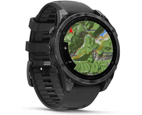 Garmin Fenix 8 AMOLED 47mm, Slate Gray Steel/Black