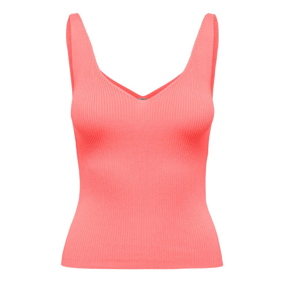 JDY Débardeur en Maille Rose Femme JDY NANNA