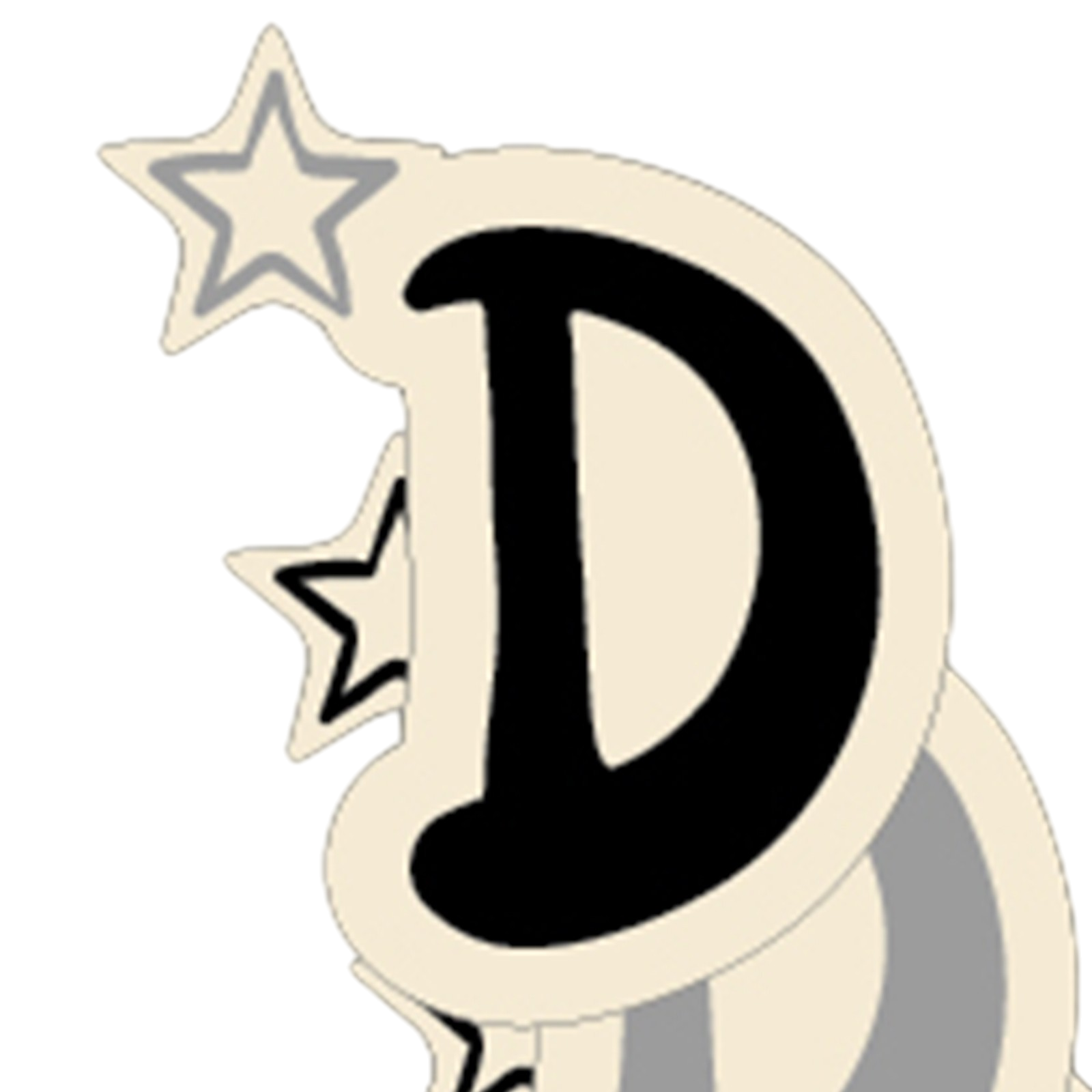 Buchstaben gross D