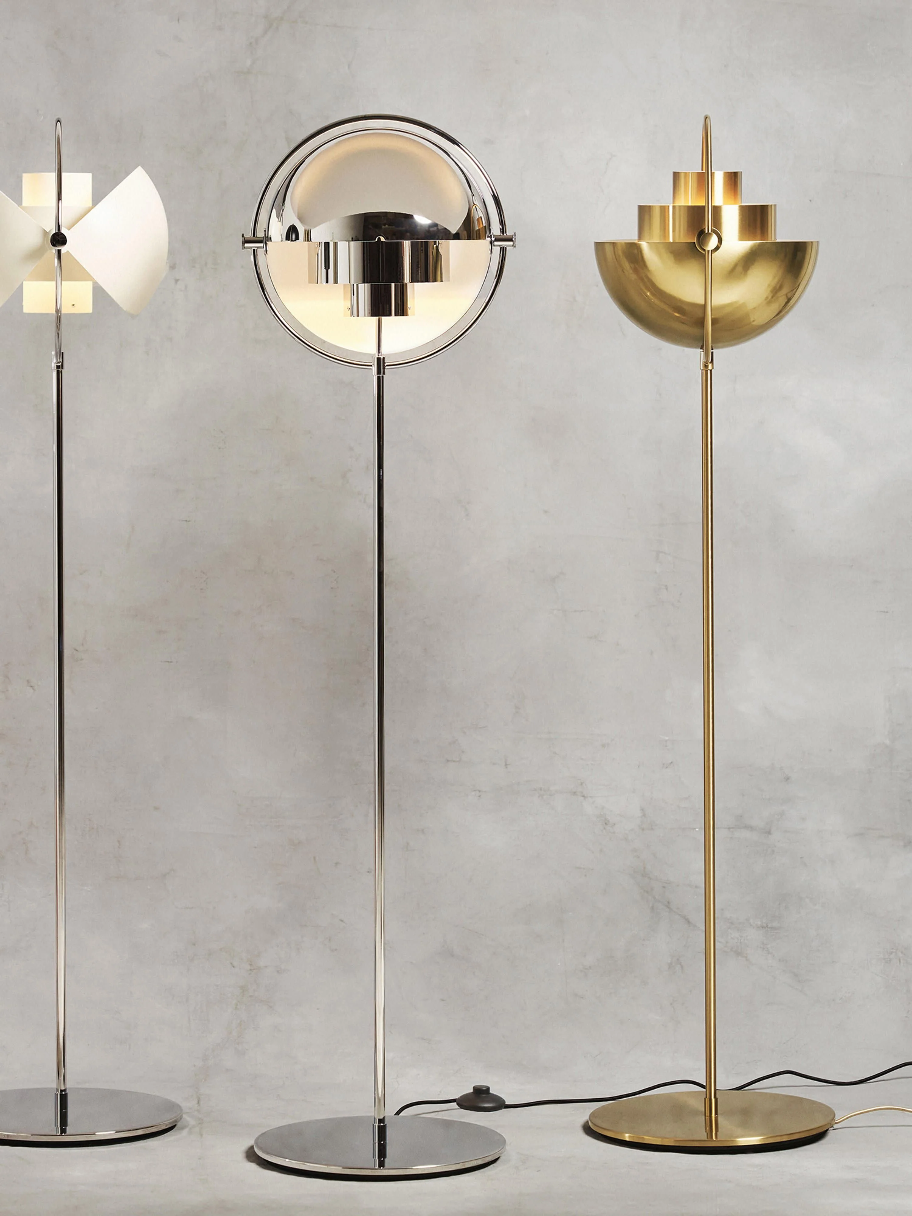 Verstelbare vloerlamp Multi-Lite