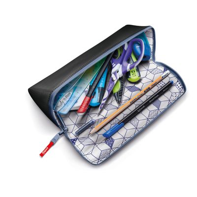 Maped - Trousse à ouverture XXL Basic - noir - réversible et personnalisable