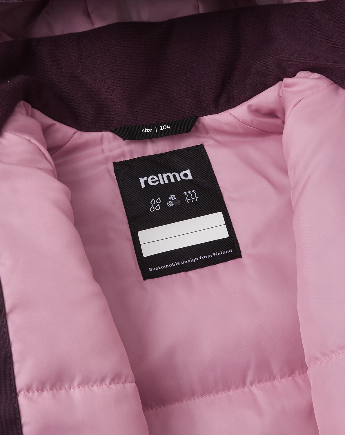 Winterjacke REIMATEC - RAISIO in deep purple