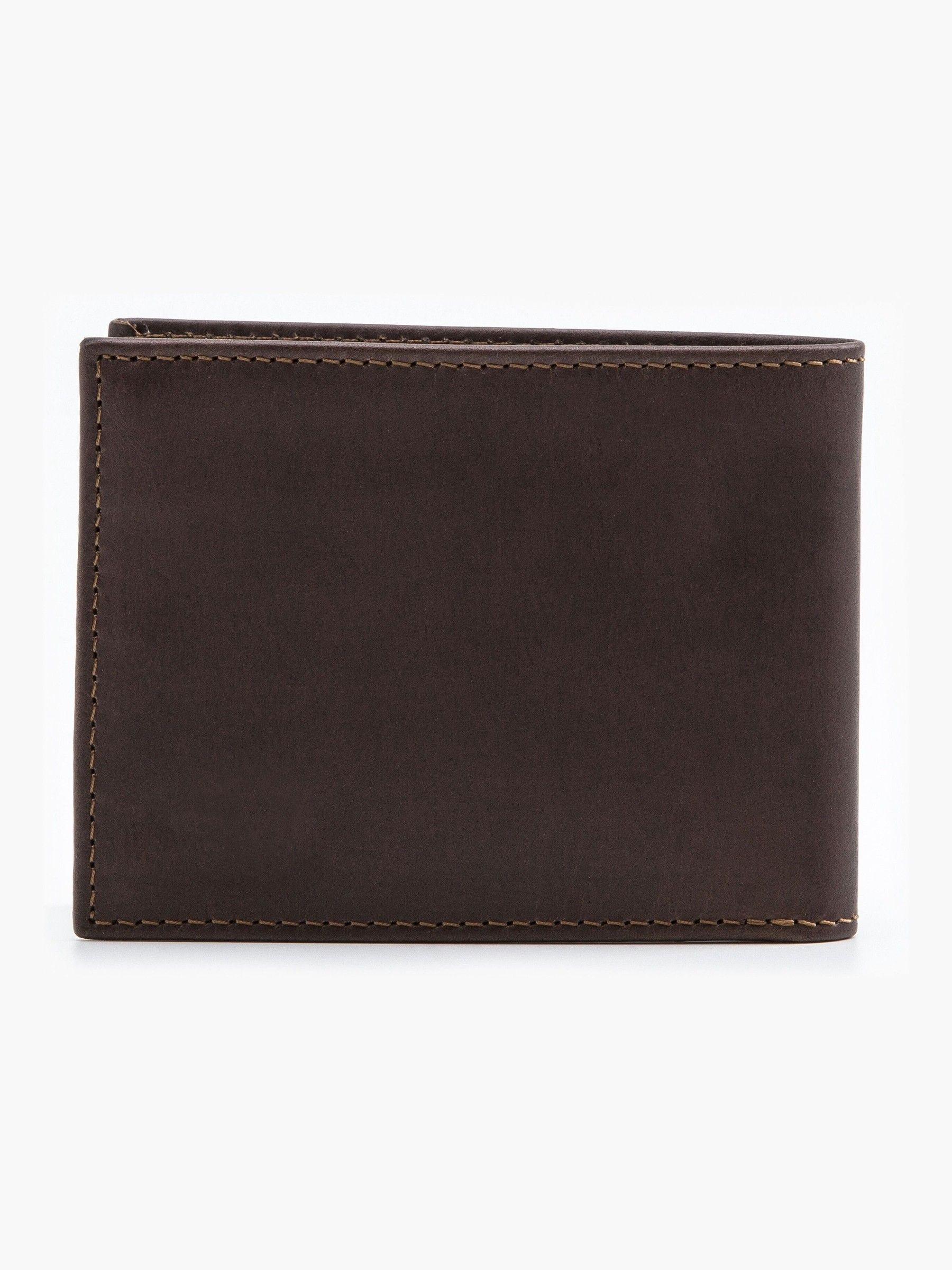 Bruin - Levi's® leren portemonnee
