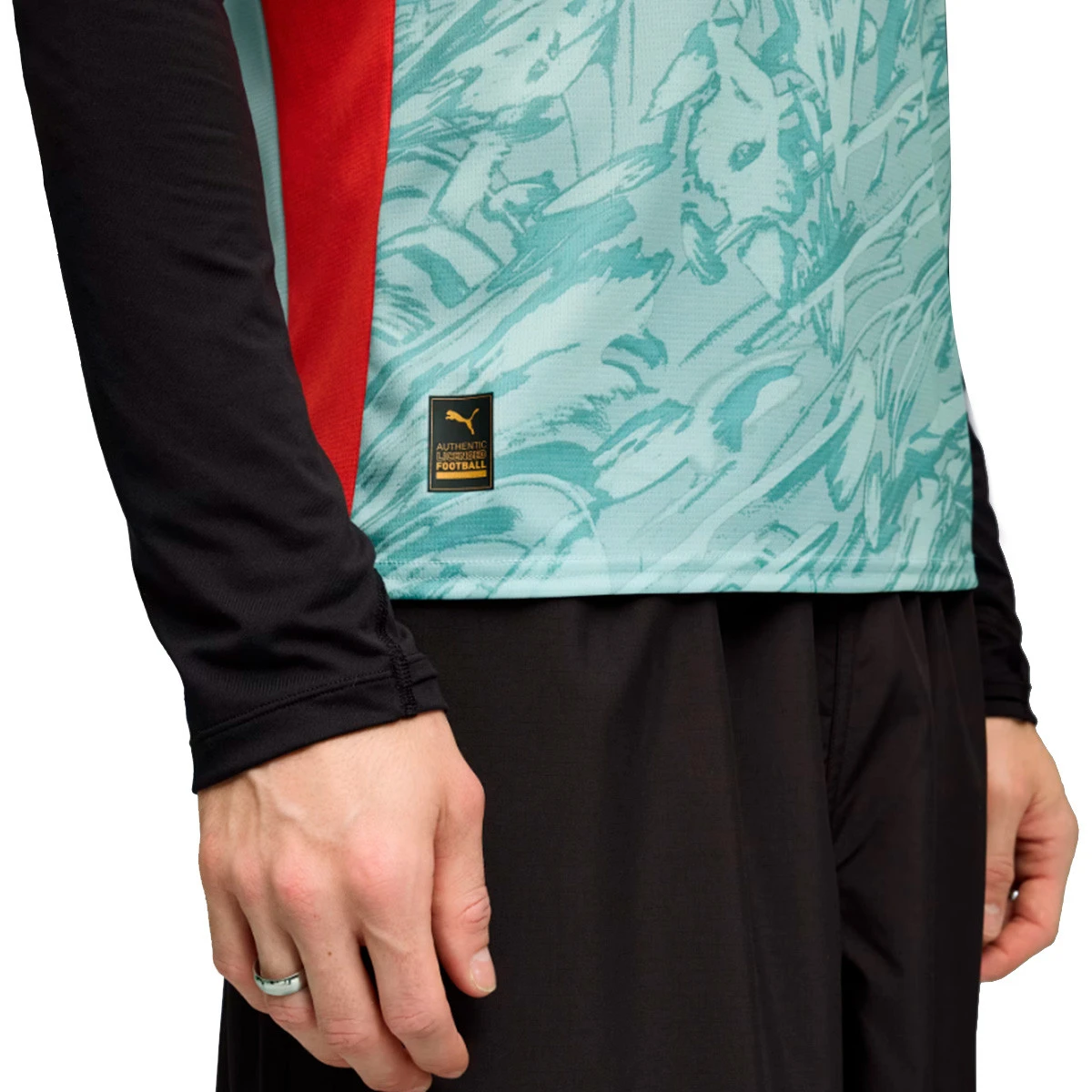 Camisola Puma AC Milan Primeiro Equipamento Guarda-redes 2025-2026