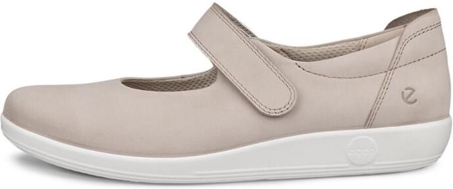 ECCO Soft 2.0 Mary-Jane beige Synthetisch Dames