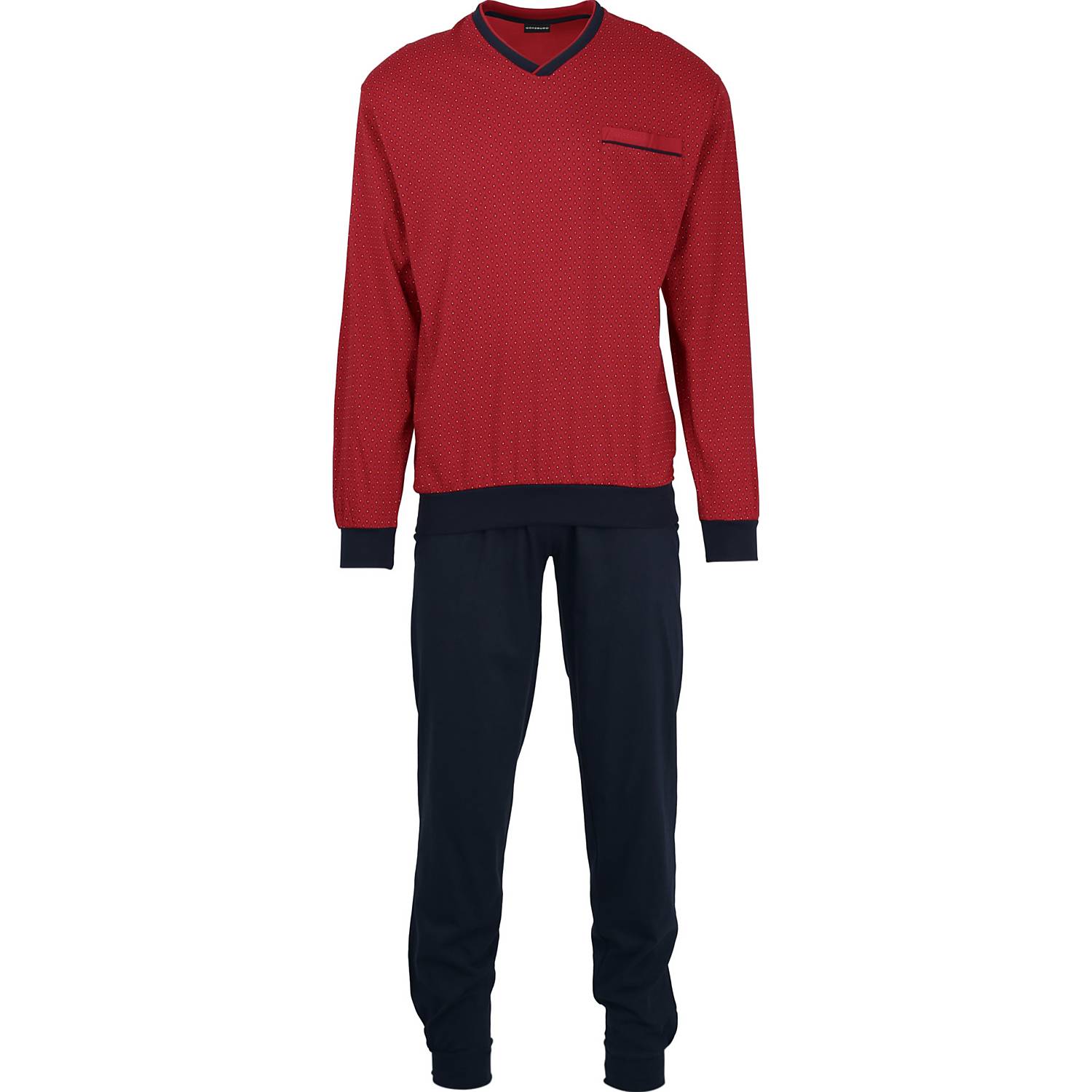 Götzburg Single-Jersey Herren-Schlafanzug