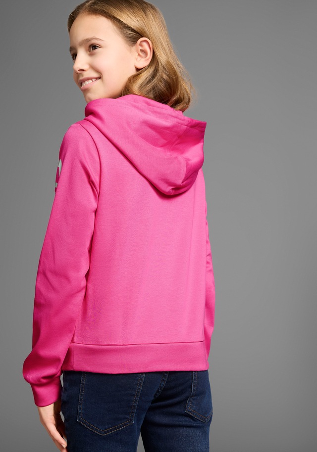KIDSWORLD Kapuzenshirt », Langarmshirt mit Ärmelprint«, Langarm,  gerade Passform,  mit coolem Aufdruck