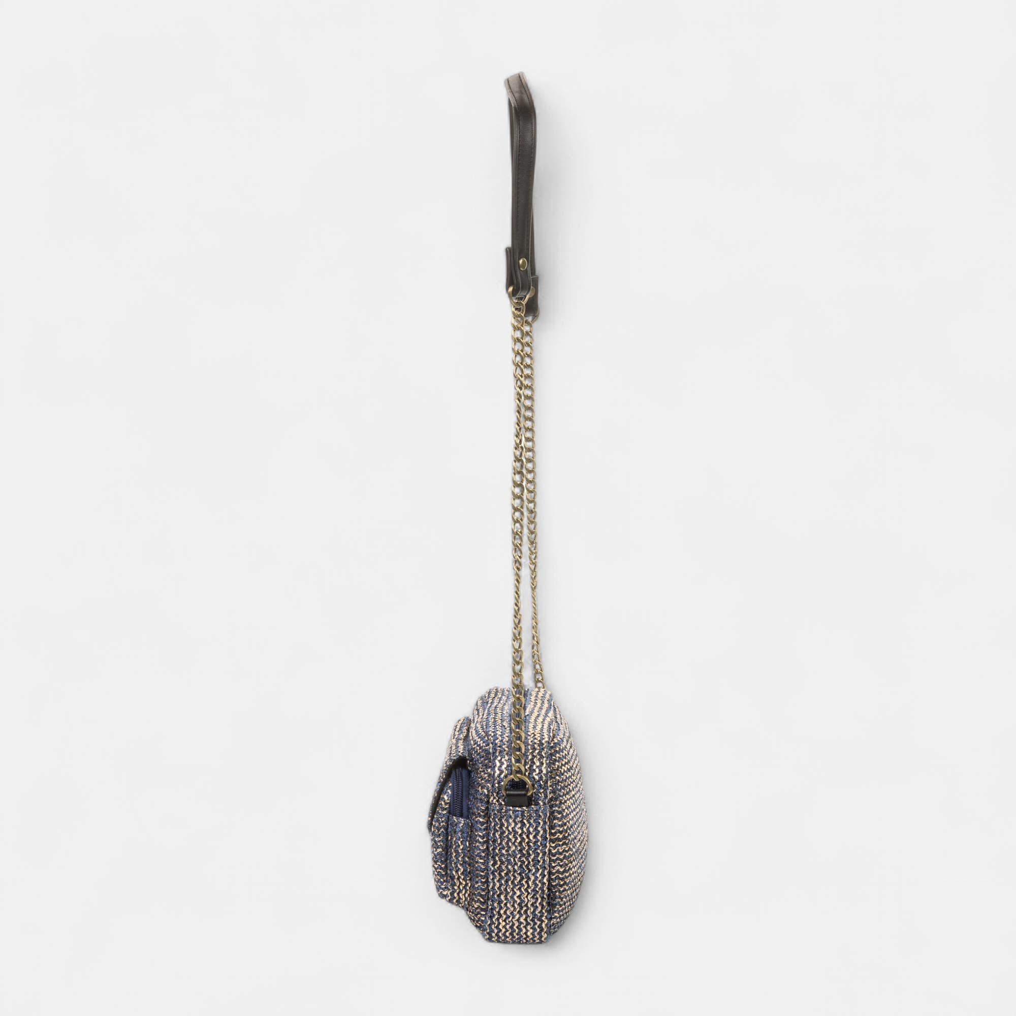 Sac bandoulière bleu marine