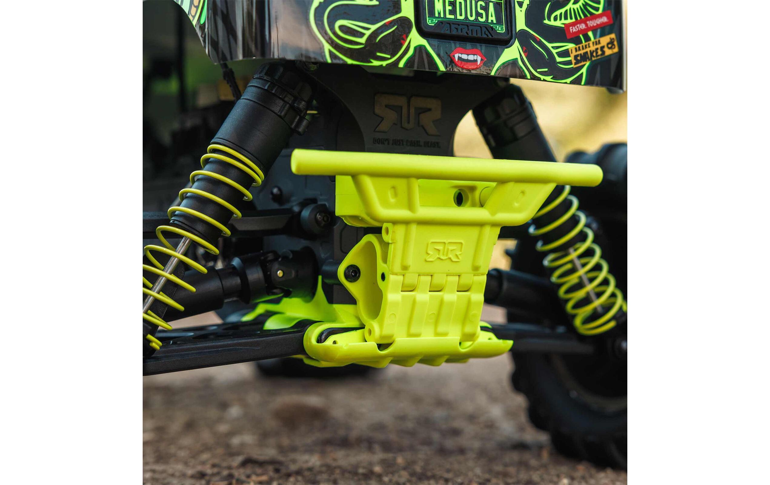 Monster Truck Gorgon MEGA 550 RWD Gelb, RTR, 1:10<br>2WD Monstertruck mit Heckantrieb